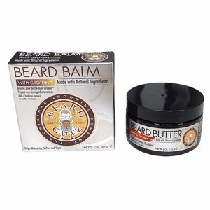 2 Beard Guyz Beard‎ Balm Butter Original & Grotein